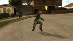 Lanzar cuchillas para GTA San Andreas