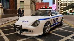 El cometa blanco de la Policía para GTA 4