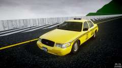 Ford Crown Victoria Raccoon City Taxi para GTA 4