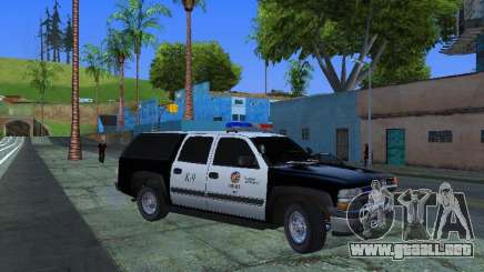 Chevrolet Suburban Los Angeles Police para GTA San Andreas