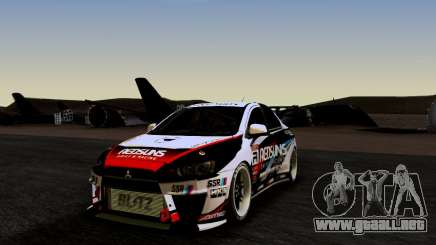 Mitsubishi Lancer Evo X 2008 para GTA San Andreas