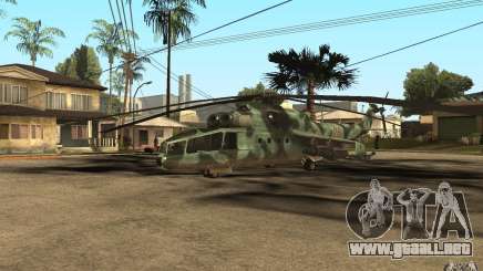 MI-24A para GTA San Andreas