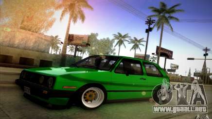 VW Golf MK2 Stanced para GTA San Andreas