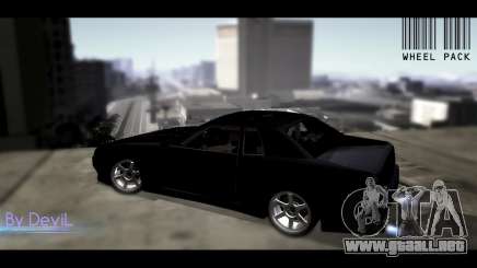 Ruedas Pak JDM para GTA San Andreas