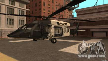 Black Hawk from BO2 para GTA San Andreas