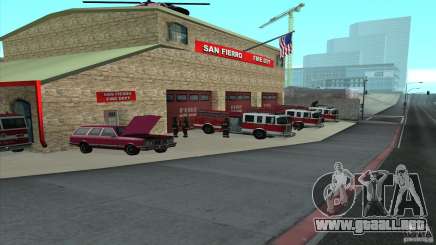 El fuego animado en el SF v3.0 Final para GTA San Andreas