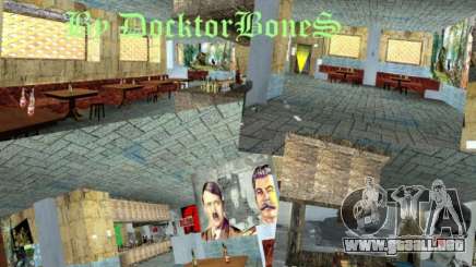 Bar inglés en Gantone en el estilo de la URSS para GTA San Andreas