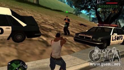 HUD y font v1.0 para GTA San Andreas