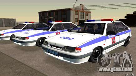 Vaz 2114 PSB policía para GTA San Andreas
