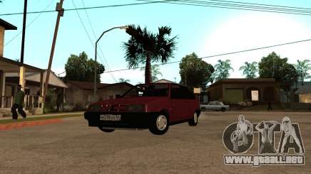 VAZ 2108 drenaje para GTA San Andreas