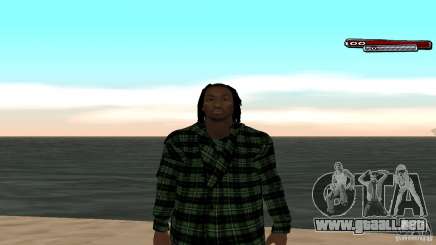 New skin Grove HD para GTA San Andreas