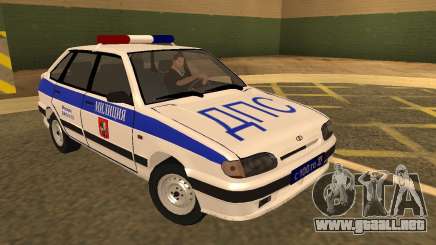 ВАЗ 2114 policía para GTA San Andreas