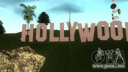 El Hollywood Sign para GTA San Andreas