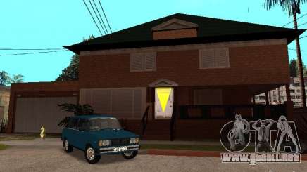 La casa de CJ en ruso para GTA San Andreas