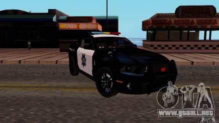 Ford Shelby Mustang GT500 Civilians Cop Cars para GTA San Andreas