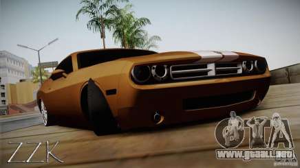 Dodge Challenger Socado Com Rotiform FIXA para GTA San Andreas