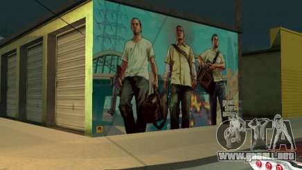 Cartel de GTA V para GTA San Andreas