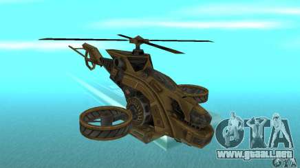 Un helicóptero desde el juego TimeShift Brown para GTA San Andreas