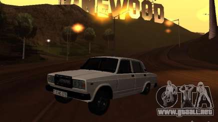 VAZ 2107 azerí completo para GTA San Andreas