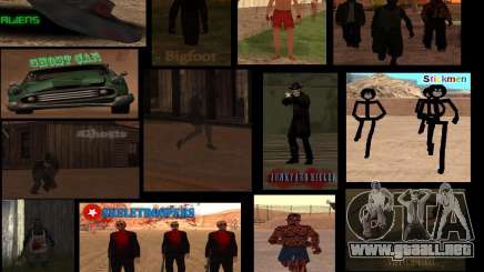 Criaturas místicas para GTA San Andreas