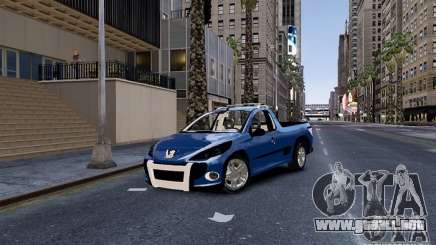 Peugeot Hoggar Escapade para GTA 4