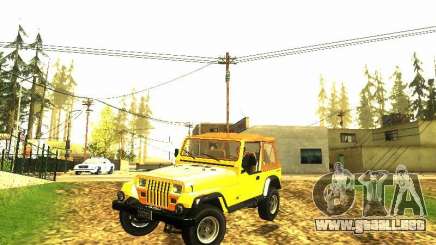 Jeep Wrangler Convertible para GTA San Andreas
