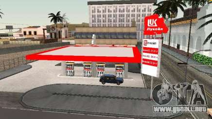 La gasolinera Lukoil para GTA San Andreas