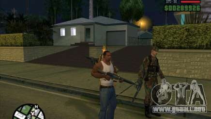 Tirar armas para GTA San Andreas