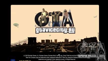 GTAViciCity.RU LoadScreens para GTA San Andreas