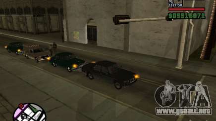 Intermitentes 2.1 para GTA San Andreas