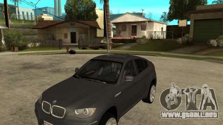 BMW X6 M para GTA San Andreas