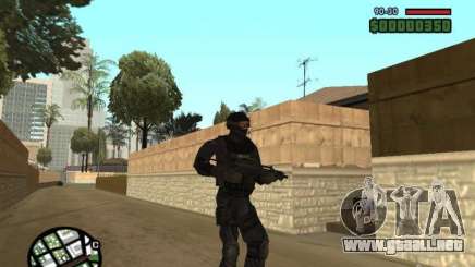 Comando de los SWAT 4 para GTA San Andreas