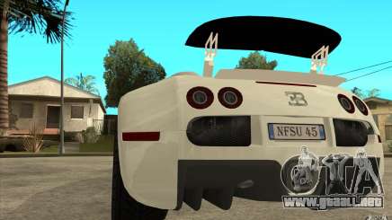 Alerón para el Bugatti Veyron Final para GTA San Andreas