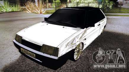 VAZ 2108 cromo para GTA San Andreas