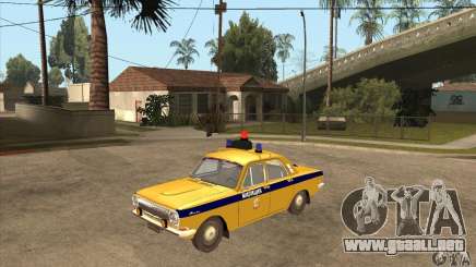 Policía 2401 Volga GAZ para GTA San Andreas