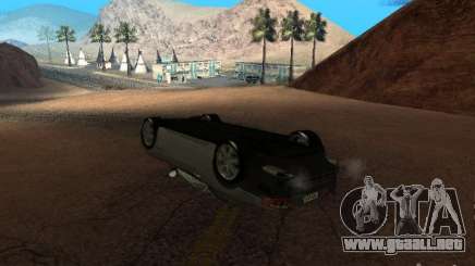 No te quemes coches volcados para GTA San Andreas