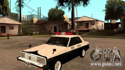 Nissan Skyline 2000 GT Police para GTA San Andreas