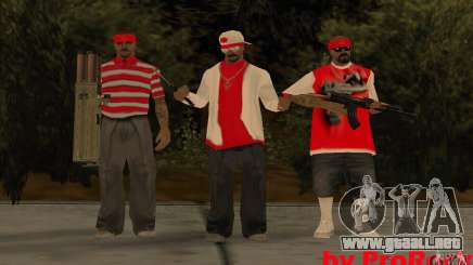 Nuevos aspectos de la pandilla de Los Aztecas para GTA San Andreas