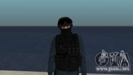 Oficial de policía antidisturbios para GTA San Andreas