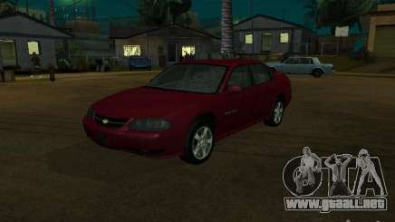 Chevrolet Impala 2003 para GTA San Andreas