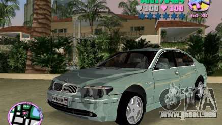 BMW 760 Li para GTA Vice City