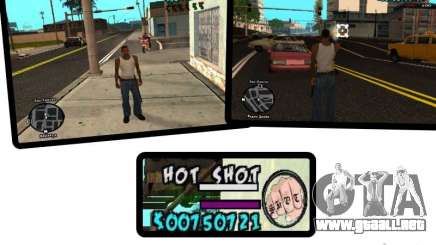 HUD by Hot Shot v.2.2 for SAMP para GTA San Andreas