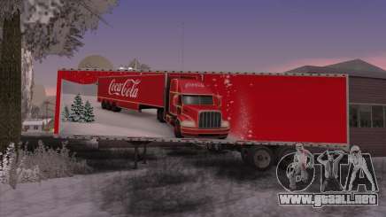 El remolque para el remolque de Coca Cola para GTA San Andreas