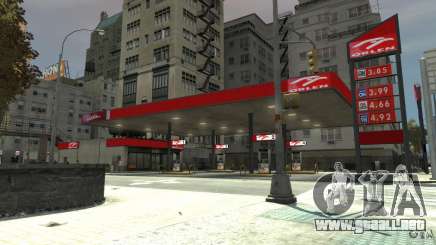 New gas station para GTA 4