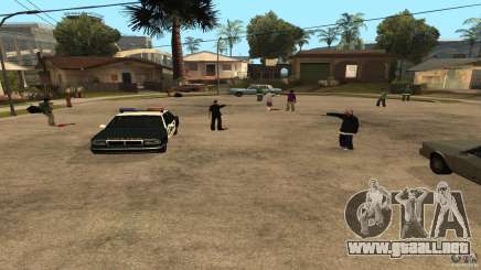 El Grove Street fue atacado por Ballas para GTA San Andreas