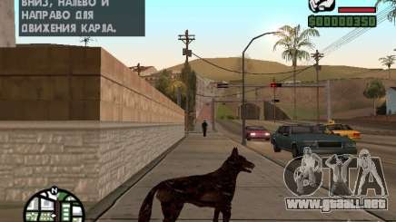 Cerberus de Resident Evil 2 para GTA San Andreas