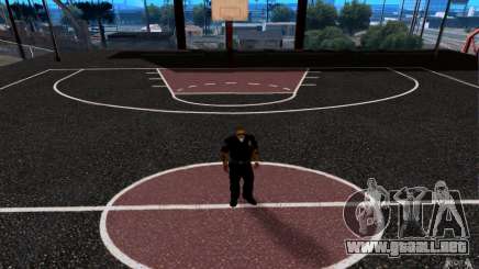 La nueva cancha de baloncesto para GTA San Andreas