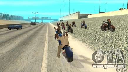 BikersInSa (los moteros en SAN ANDREAS) para GTA San Andreas