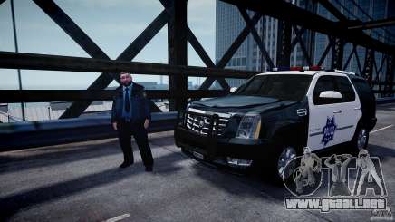 Cadillac Escalade Police V2.0 Final para GTA 4