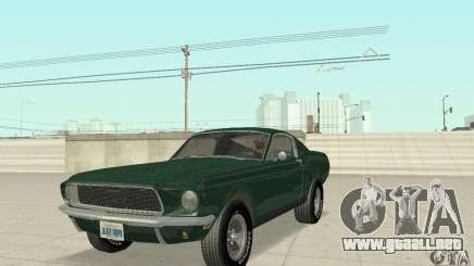 Ford Mustang Bullitt 1968 v.2 para GTA San Andreas